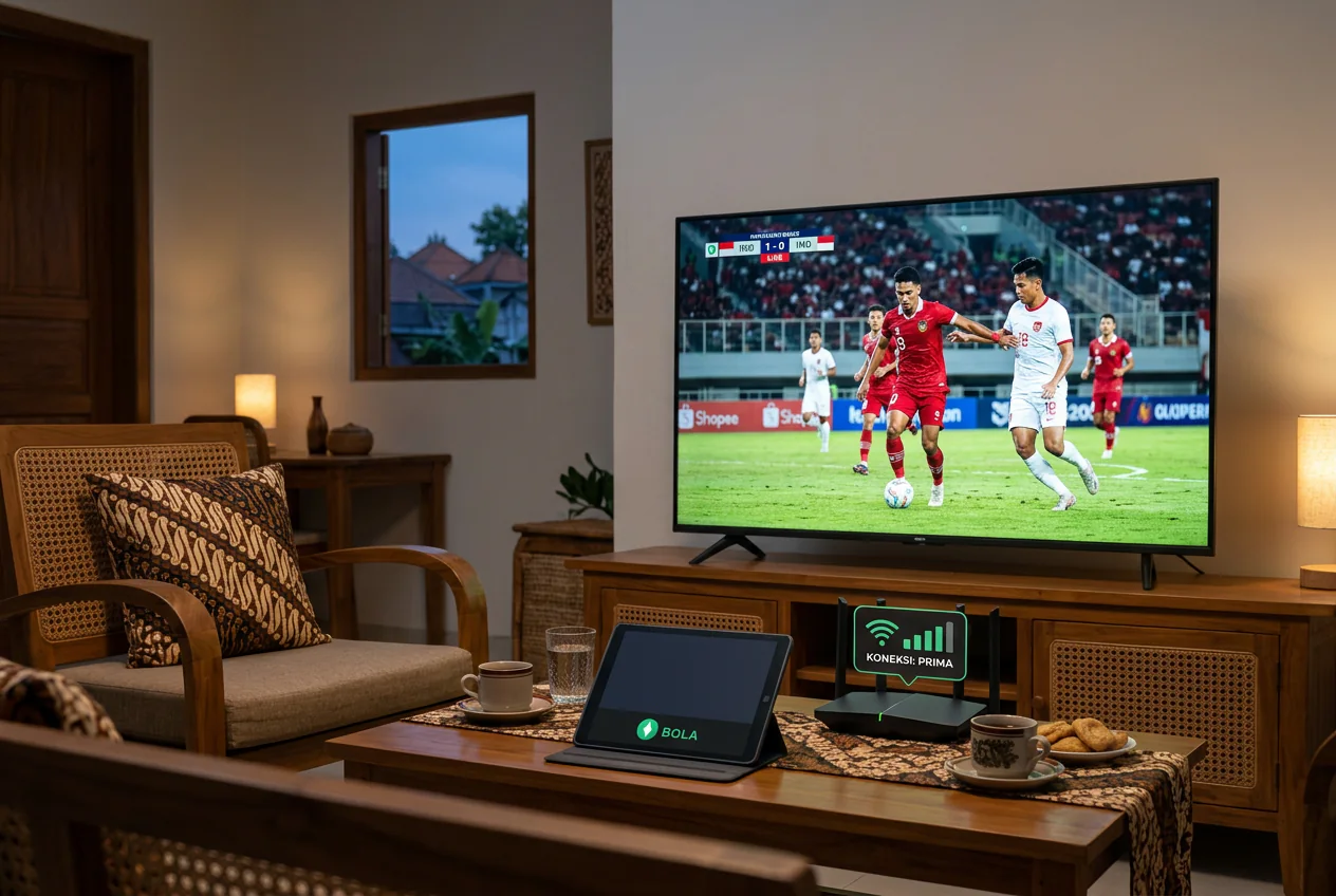 Panduan Menonton Streaming Bola Live Malam Ini dan Optimasi Koneksi